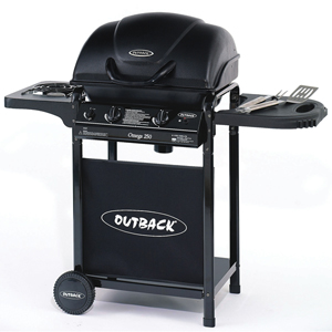 Outback Omega 250 2 Burner Gas Barbecue